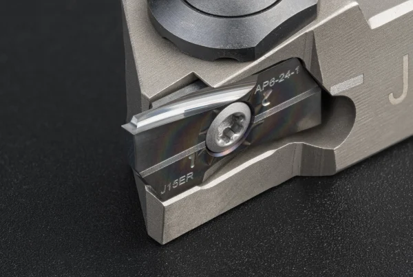 WhizCut Original AP insert for groove turning and turning.