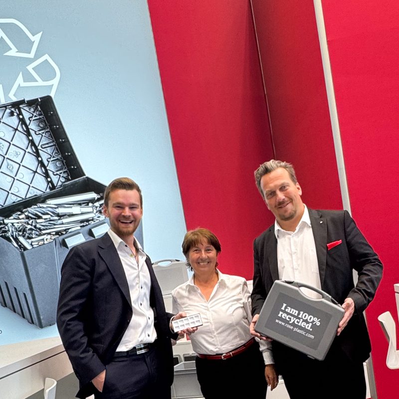 WhizCut byter till återvunnen förpackning med hjälp av rose plastic.